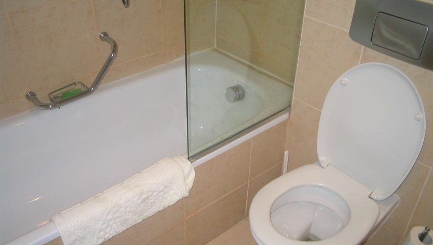 Bathroom Tub And Toilet