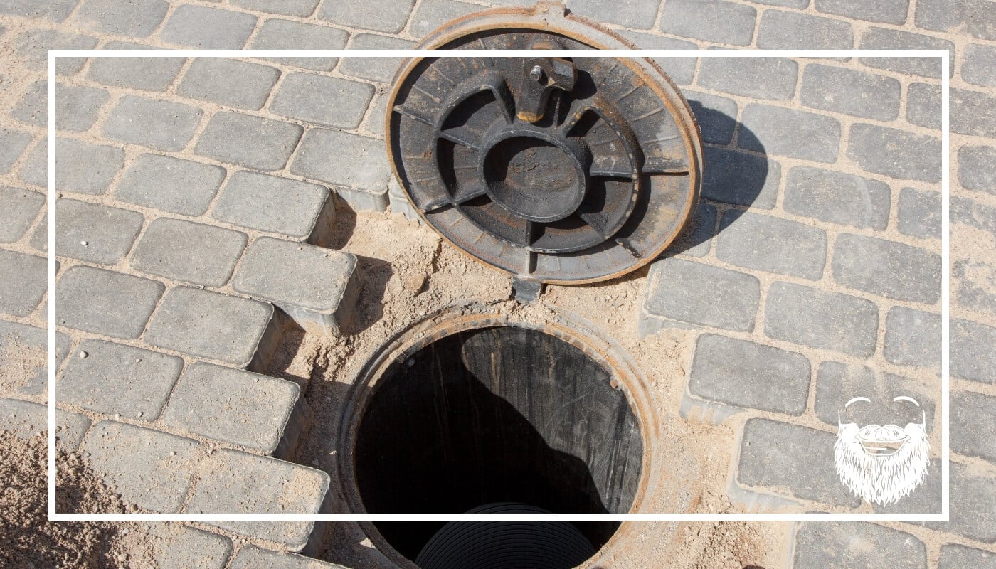 Sewer Drain Open Hole 2x 1