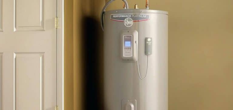 Water Heater Tan Wall