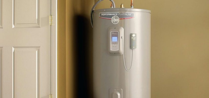 Water Heater Tan Wall